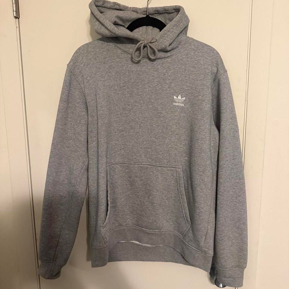 Adidas Women's Grey Hoodie